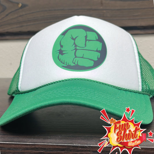 Hulk Smash Trucker Hat