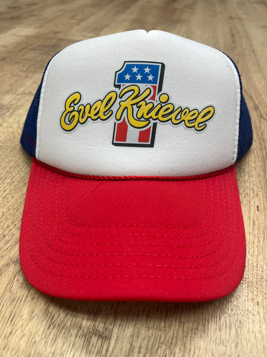 Evel Knievel #1 Trucker Hat