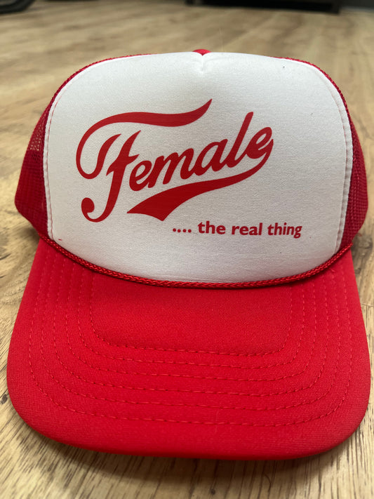 Female The Real Thing Trucker Hat